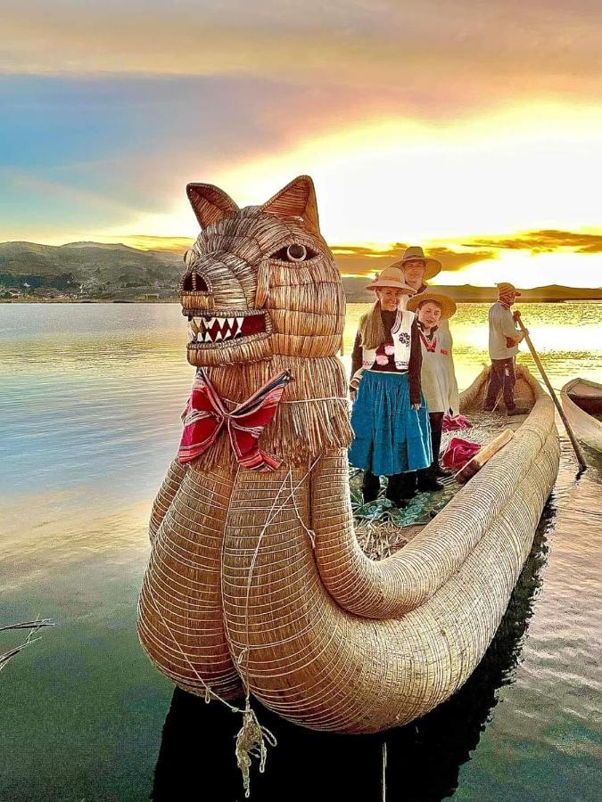 Uros Walysuma Titicaca Lodge Puno Eksteriør bilde
